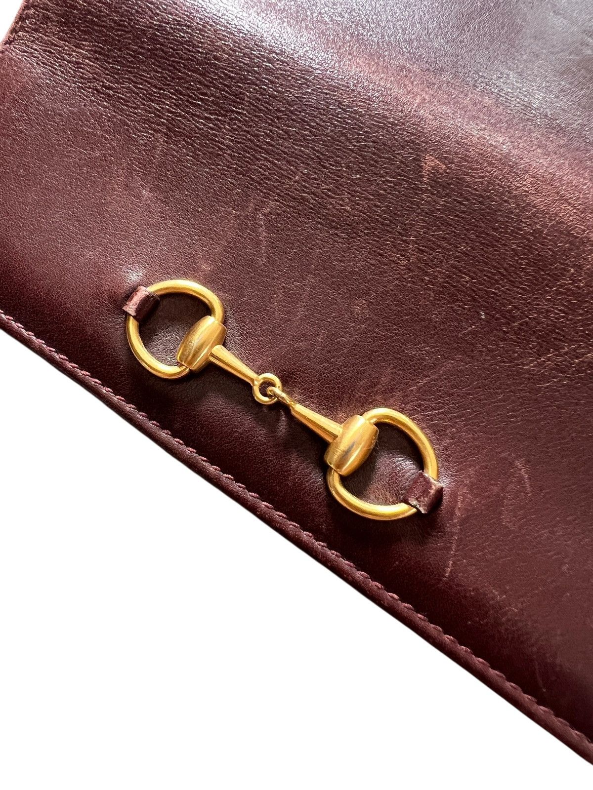 Gucci Vintage Gucci Leather Notebook Cover Size ONE SIZE - 8 Thumbnail