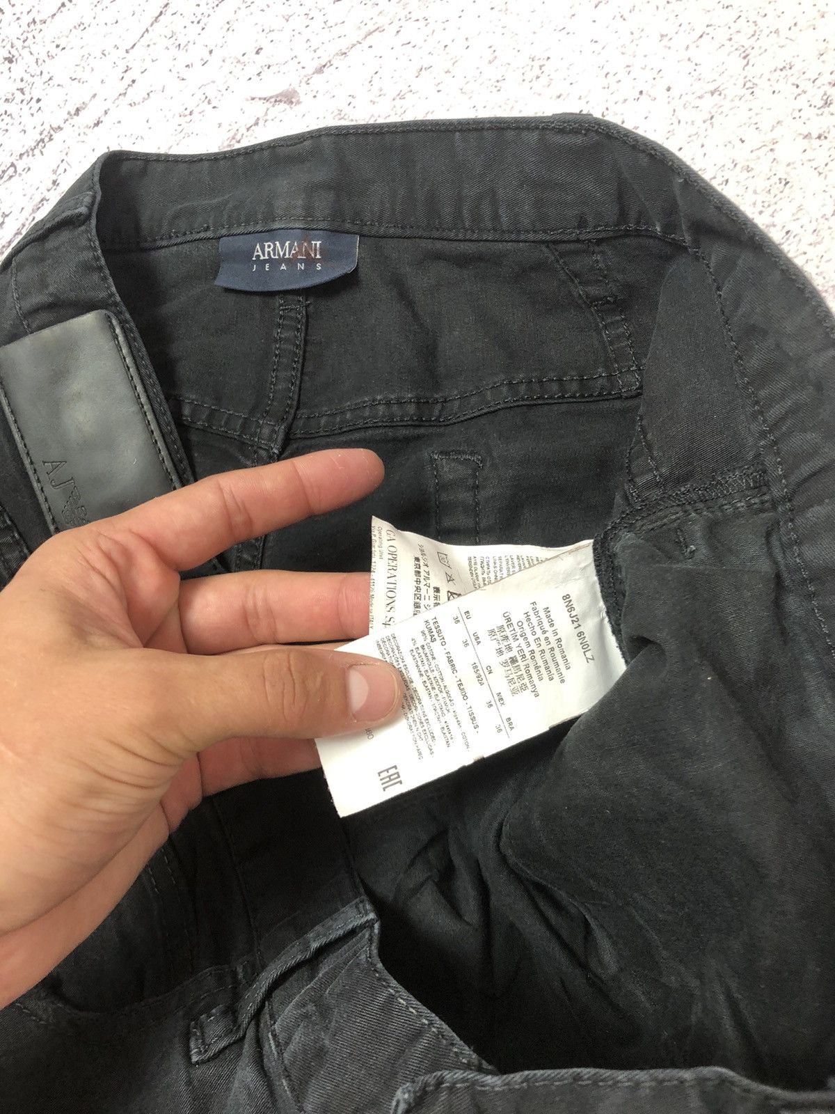 Emporio Armani × Vintage Men’s casual pants Ermani Jeans y2k vintage Size US 36 / EU 52 - 7 Thumbnail