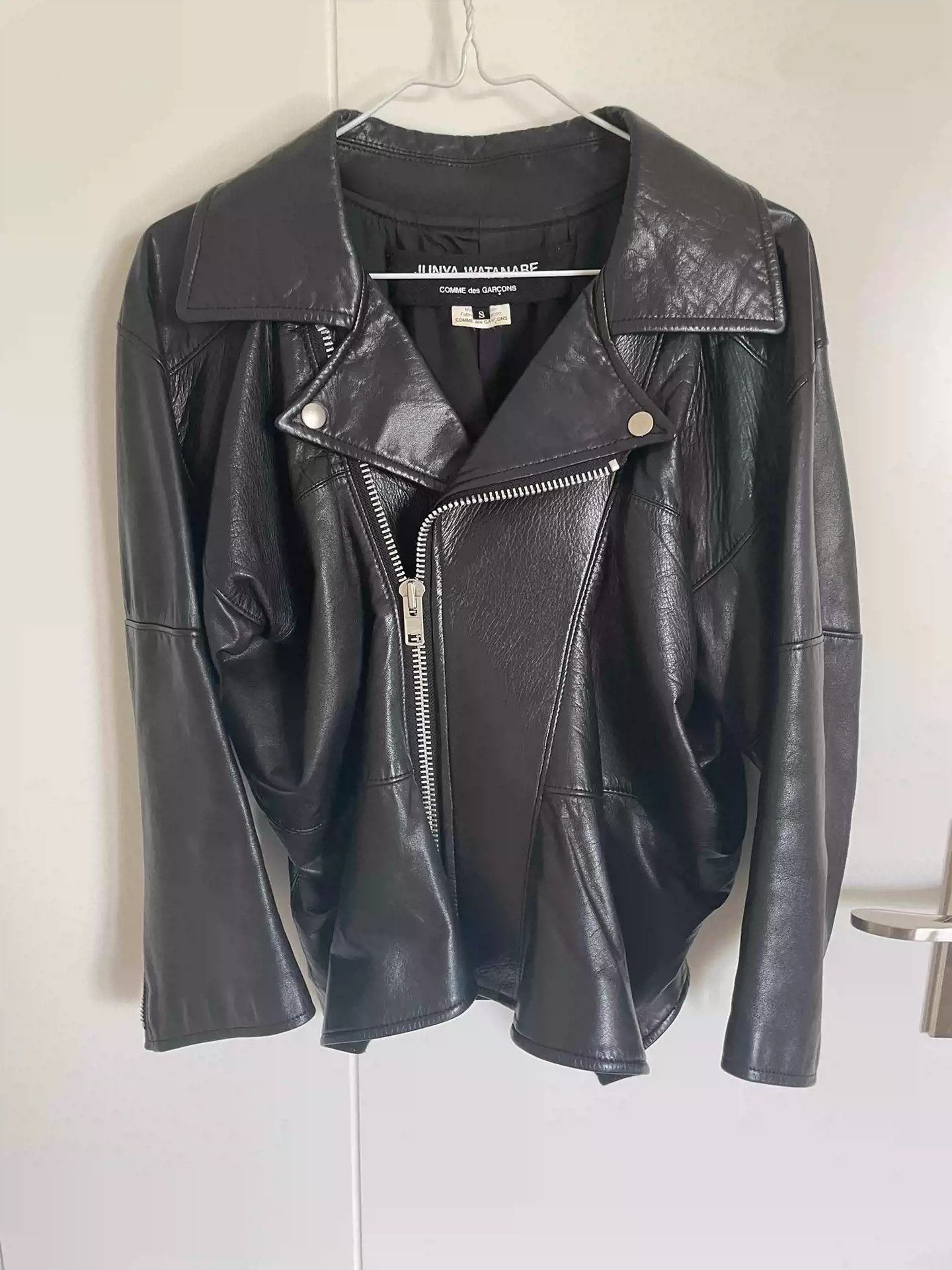 Junya Watanabe JUNYA WATANABE BATES MOCK LEATHER JACKET