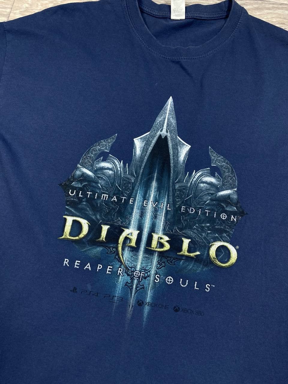 The Game × Vintage Vintage Diablo Game t shirt Blizzard Size US XL / EU 56 / 4 - 2 Thumbnail