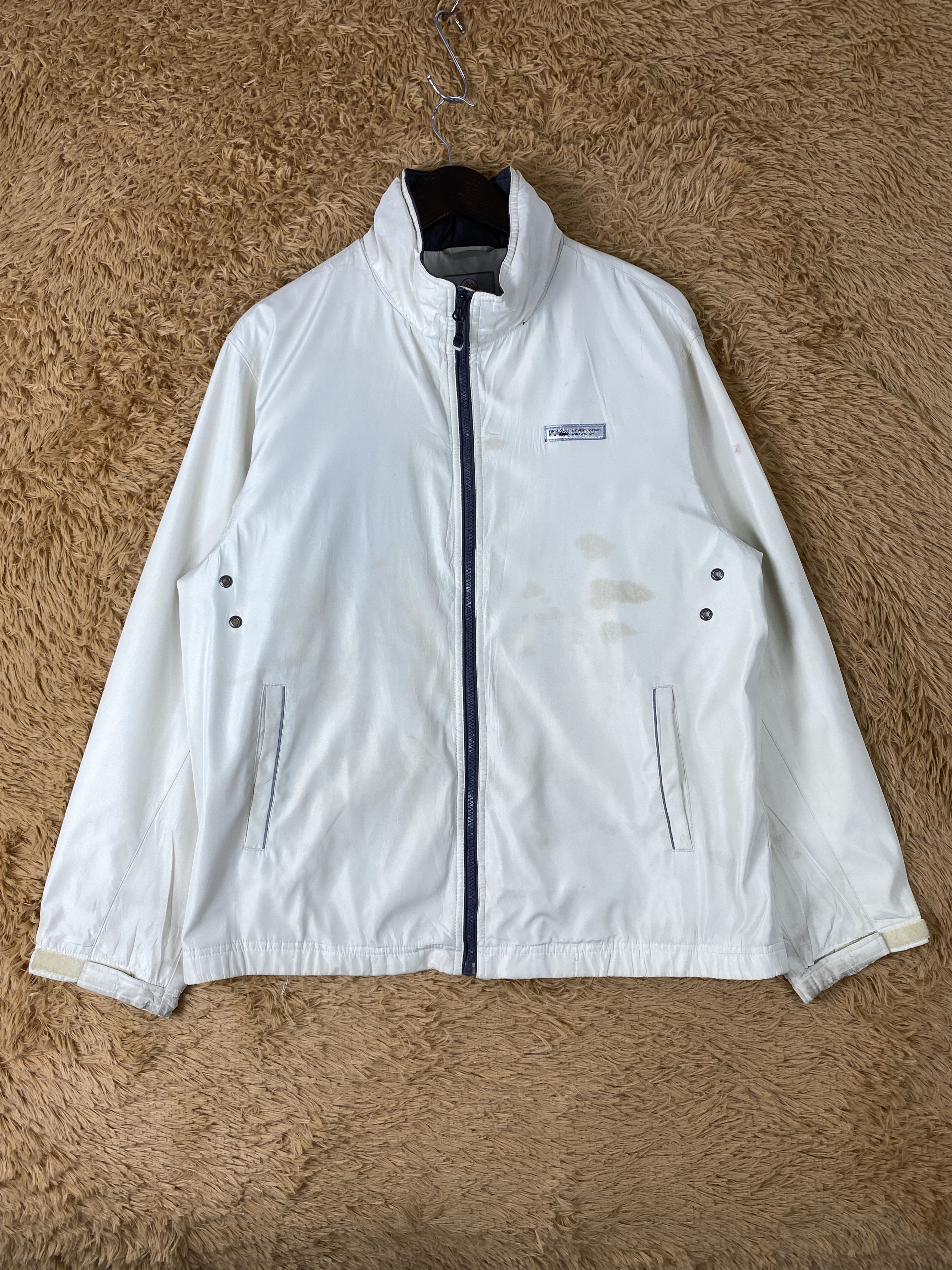 Japanese Brand × Vintage Vintage First Down Zip Up Jacket Size US S / EU 44-46 / 1 - 1 Thumbnail