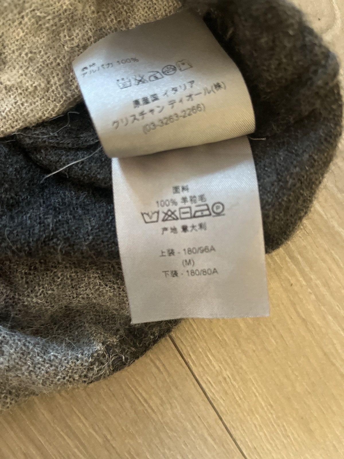 Dior Dior Alpacca, Birds of pray, ca 2012 Size US M / EU 48-50 / 2 - 2 Thumbnail