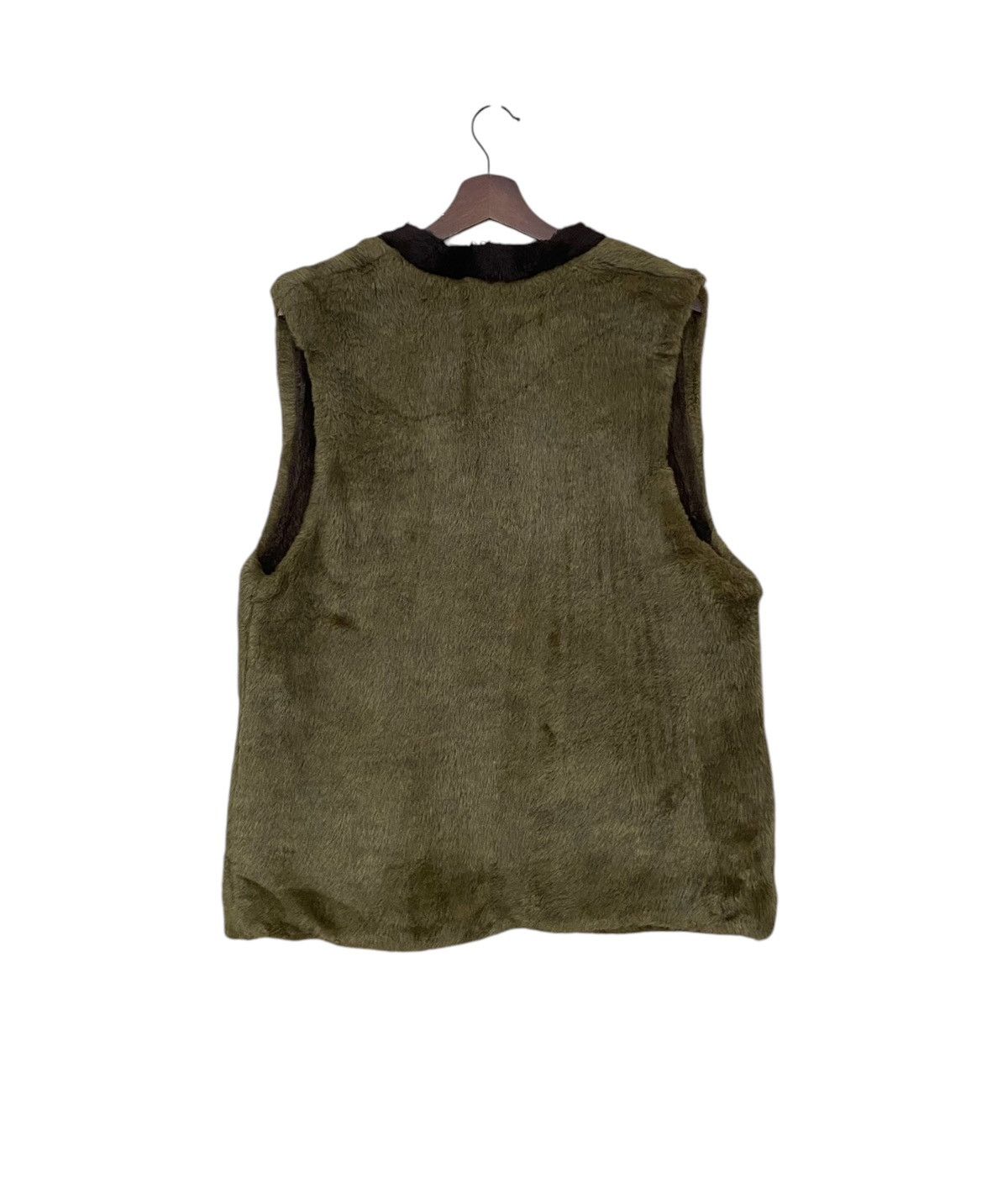 Japanese Brand × Vintage Vintage Japaanese Brand Fur Vest 1990s Size US M / EU 48-50 / 2 - 2 Thumbnail