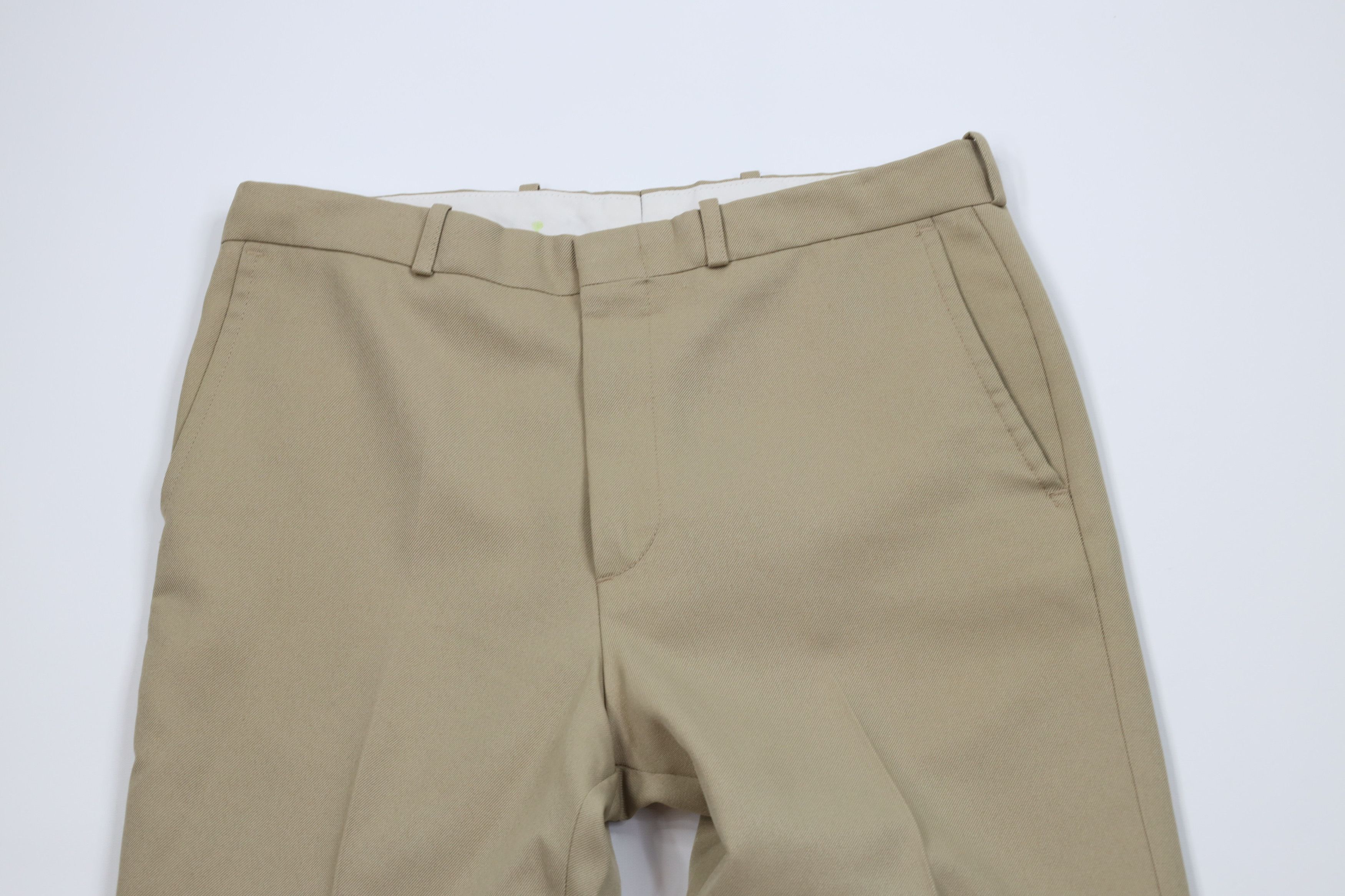 Vintage Vintage 70s Streetwear Flared Wide Leg Chino Pants Beige USA Size US 32 / EU 48 - 2 Thumbnail