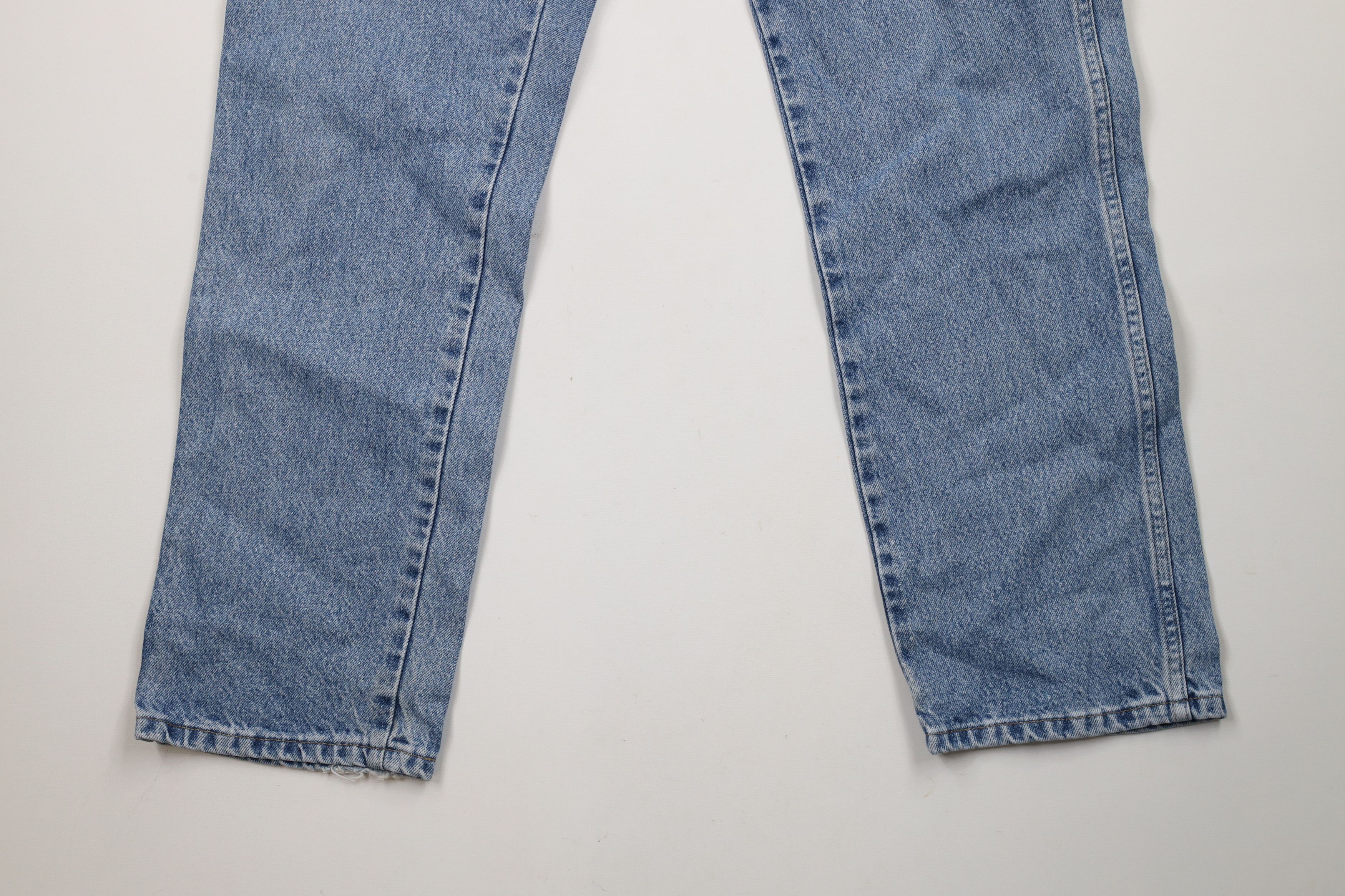 Cabelas × Vintage Vintage 90s Cabelas Spell Out Straight Leg Denim Jeans Size US 34 / EU 50 - 4 Thumbnail