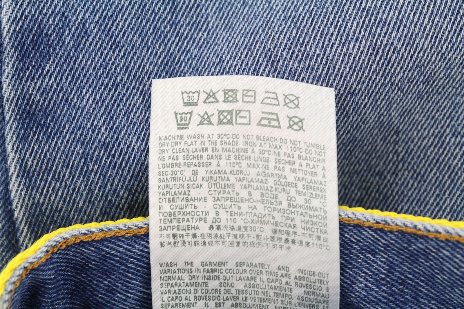 Diesel 1994 0EIAZ W26/L32 Slim Straight High Waist Denim 40677 Size 26" / US 2 / IT 38 - 9 Thumbnail