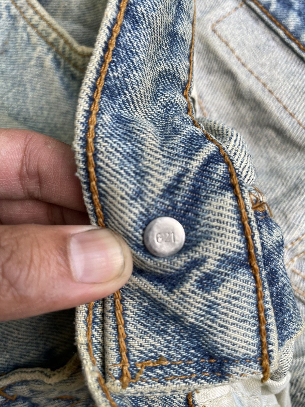 Levi's Levi's 550 straight leg jeans with a worn-in look jeans Size US 33 - 8 Thumbnail