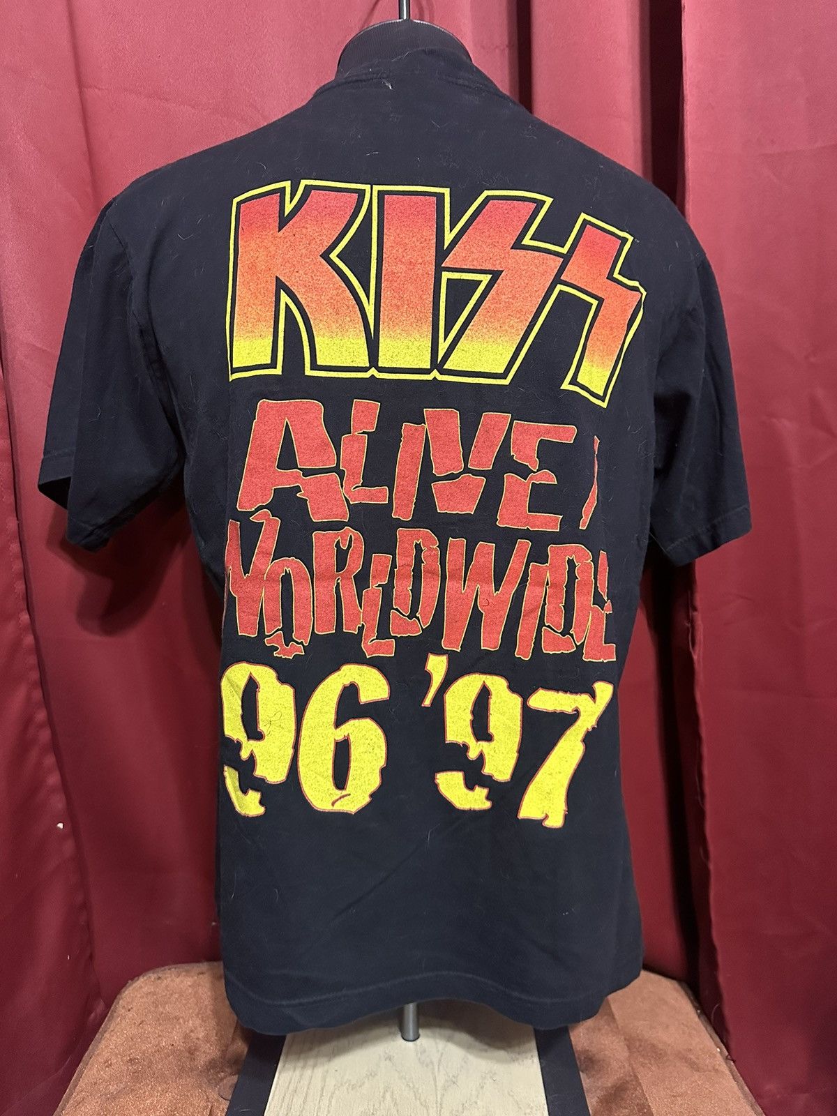 Band Tees × KISS × Vintage Vintage KISS Alive Tshirt 90’s Concert Tour Band Tee Grail Size US L / EU 52-54 / 3 - 2 Thumbnail