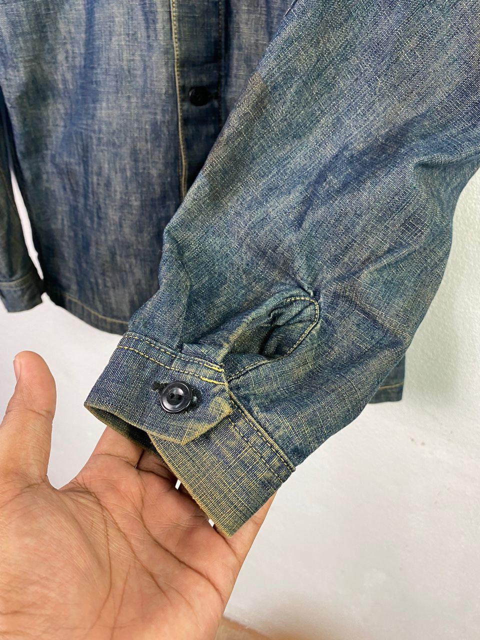 Chevignon × Vintage Chevignon Denim Shirt Single Pocket Size US M / EU 48-50 / 2 - 9 Thumbnail