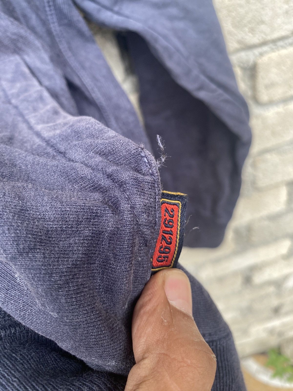 291295=Homme Vintage distressed sunfaded 291295 hoodie Size US L / EU 52-54 / 3 - 7 Thumbnail