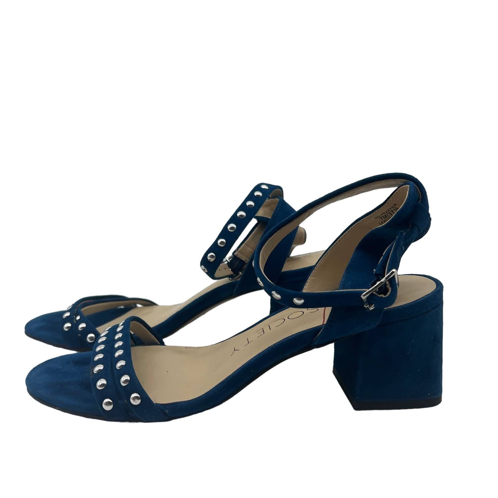 Other Sole Society Suede Ankle Strap Sandals Size 7 M Size US 7 / IT 37 - 1 Thumbnail