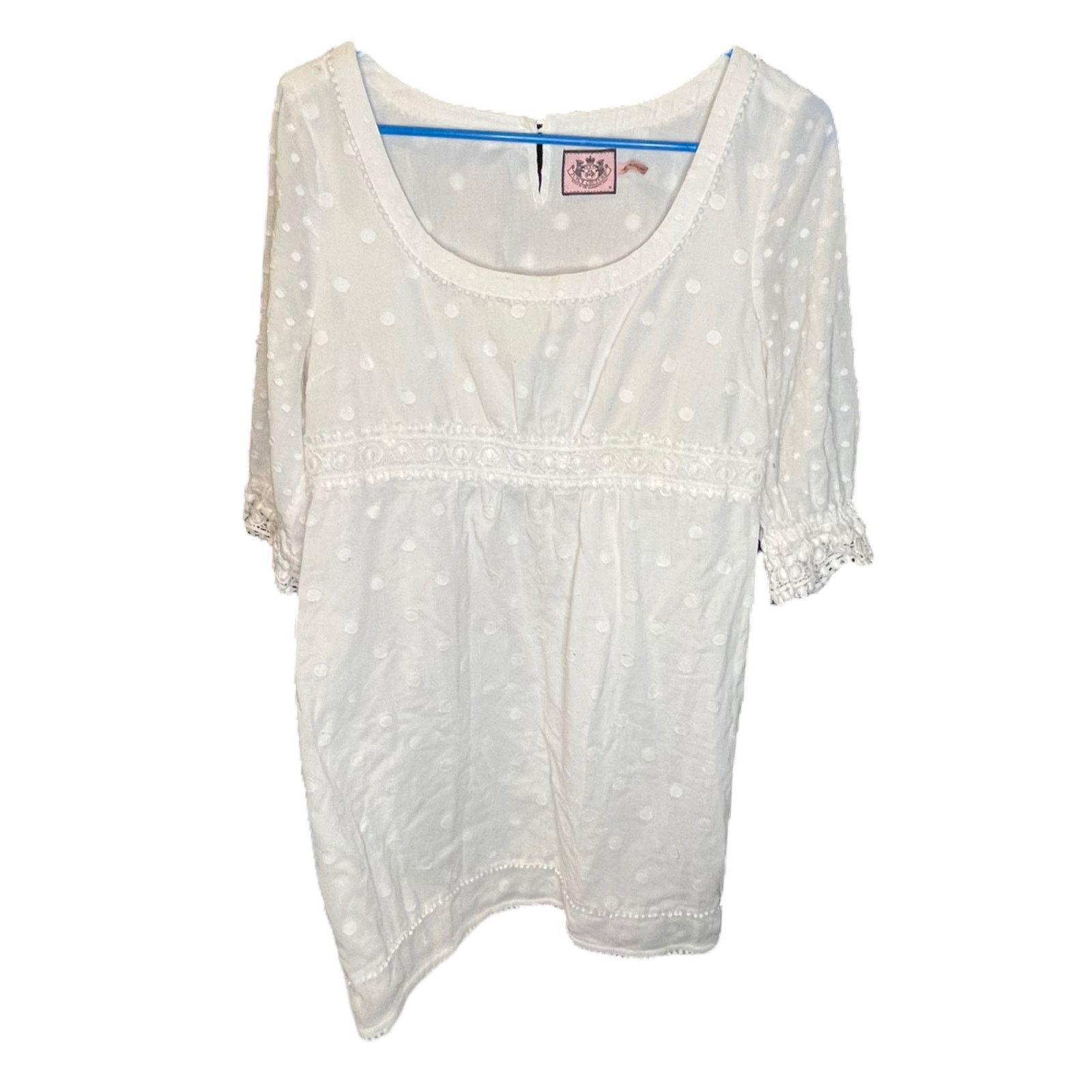 Juicy Couture Juicy Couture Long sleeve white dress size M Size M / US 6-8 / IT 42-44 - 1 Thumbnail