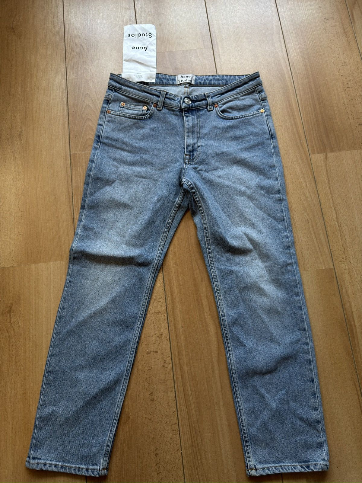 Acne Studios Acne studios blue pants jeans Size US 27 - 5 Thumbnail