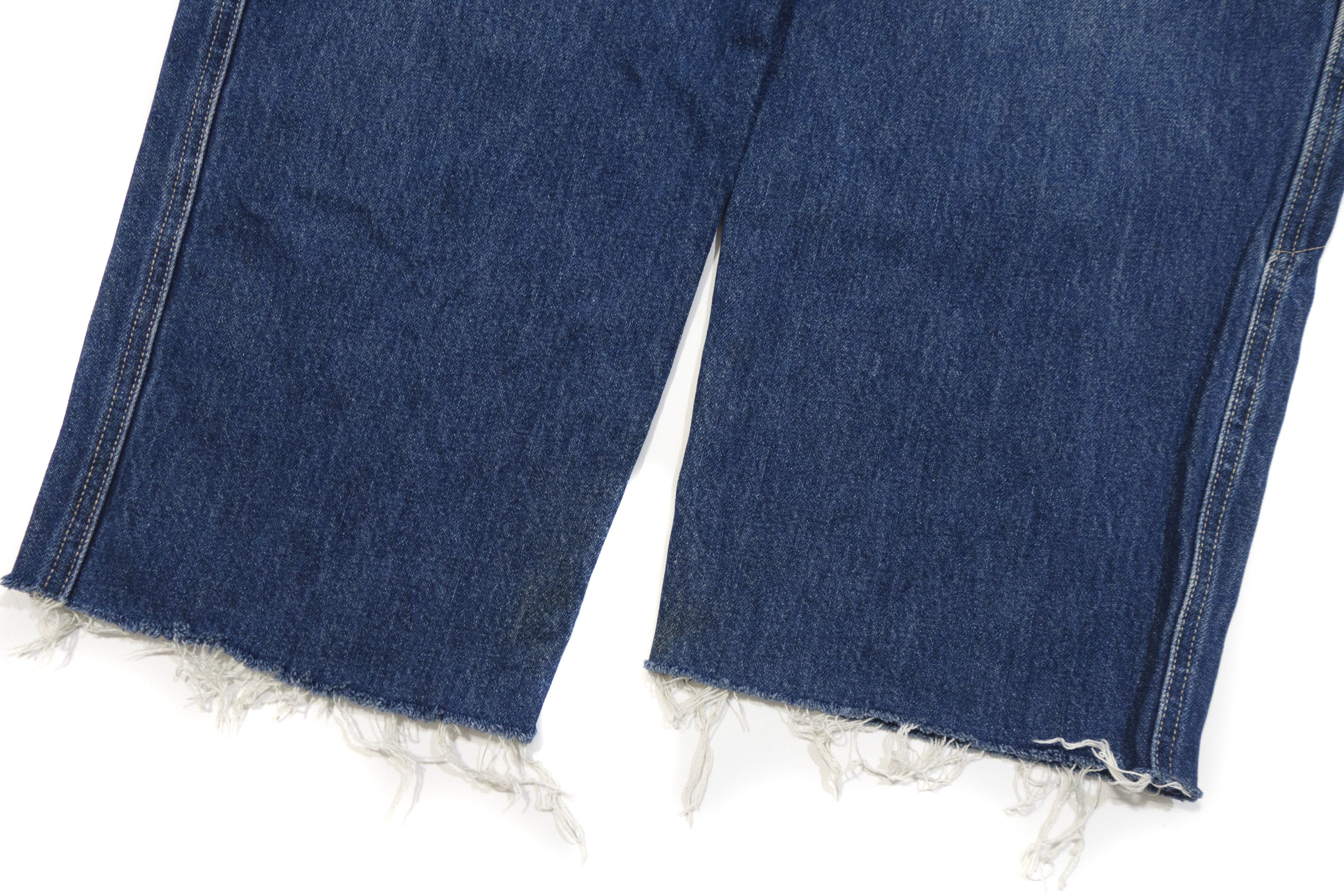 Marithe + Francois Girbaud Y2K Baggy X-Pocket Raw Hem Work Jeans 00s Vintage Size US 36 / EU 52 - 5 Thumbnail