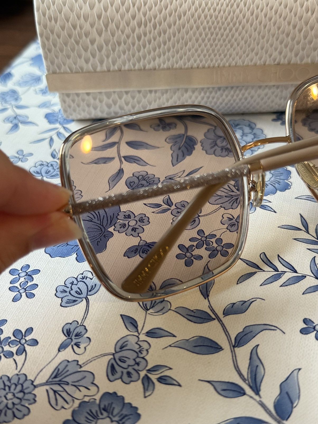 Jimmy Choo Jimmy Choo Sunglasses with sparkles Size ONE SIZE - 2 Thumbnail