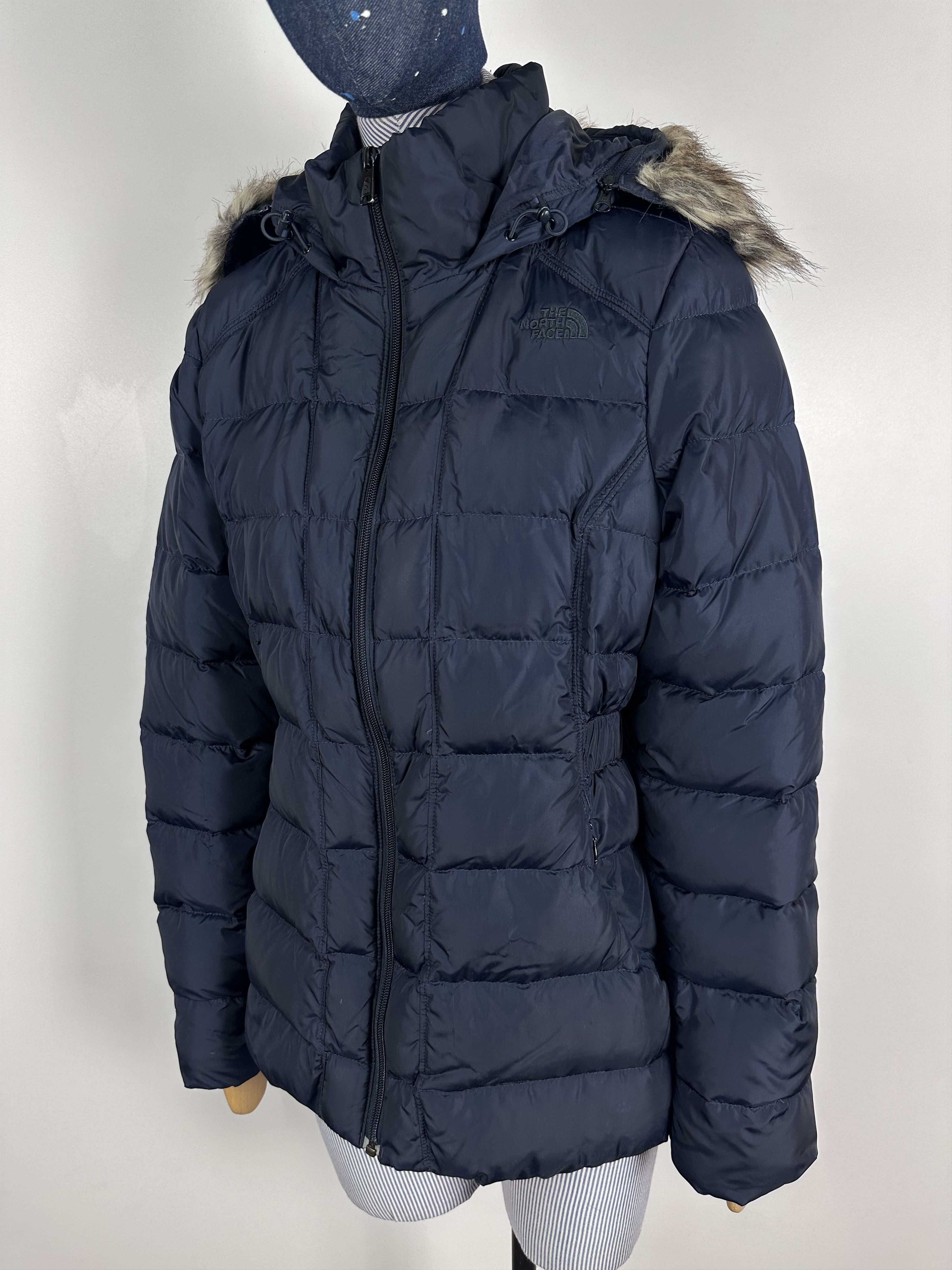 The North Face The North Face Womens Down Puffer Jacket 550 Blue Size M Size M / US 6-8 / IT 42-44 - 1 Thumbnail