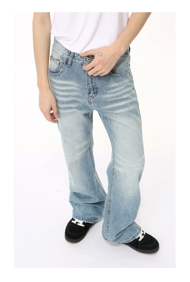 Jean American cleanfit washed light-colored jeans Size US 32 / EU 48 - 3 Thumbnail