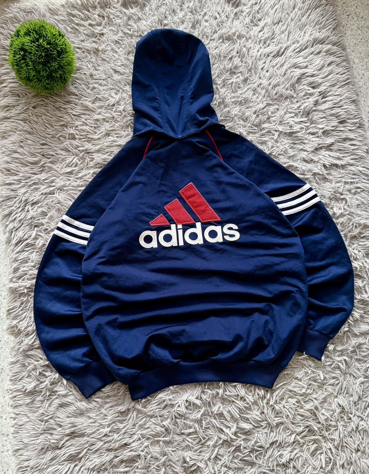 Adidas 00s Adidas Light Jacket Streetwear Vintage Big Logo Rare Size US L / EU 52-54 / 3 - 2 Thumbnail