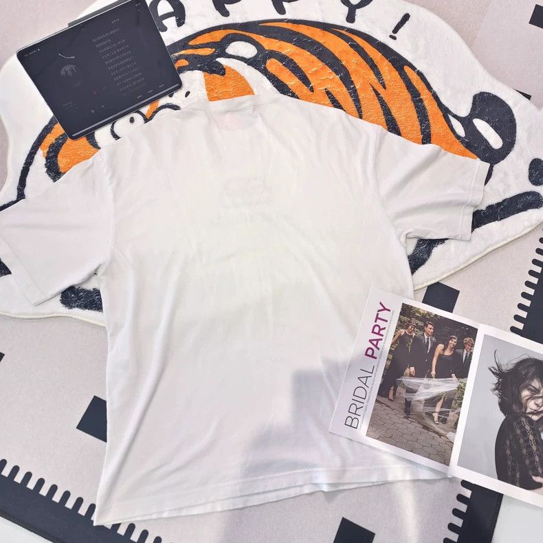 Balenciaga Balenciaga Lock logo printed short sleeves Size US M / EU 48-50 / 2 - 2 Thumbnail