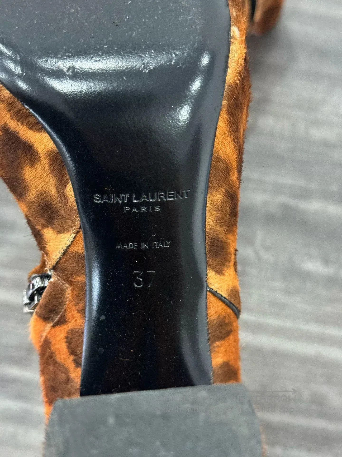Saint Laurent Paris Saint Laurent SLP Suede Leopard Ankle Boots. Size US 6 / IT 36 - 6 Thumbnail