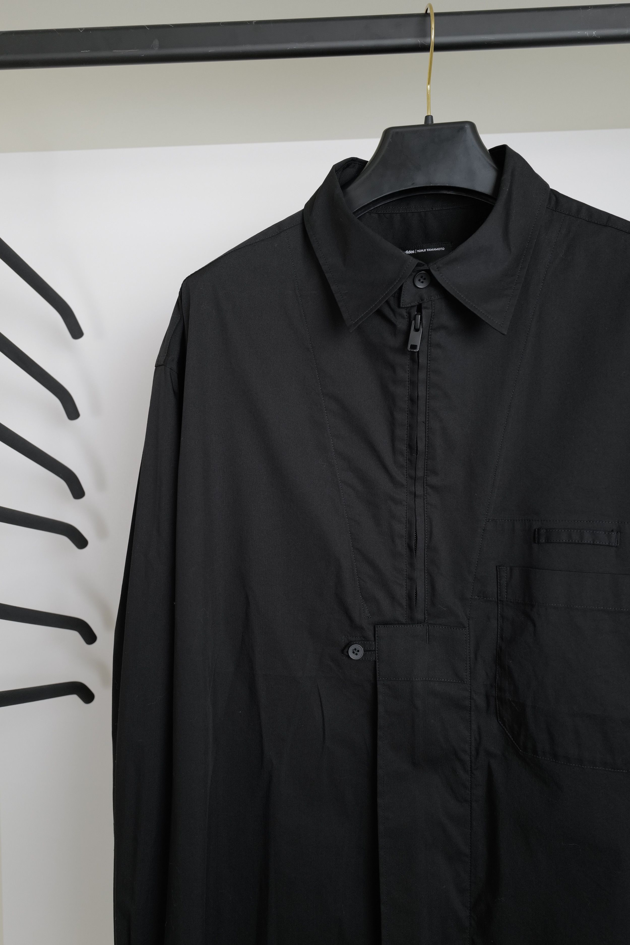 Y-3 Yohji Yamamoto Y-3 Long Shirt Size US L / EU 52-54 / 3 - 3 Thumbnail