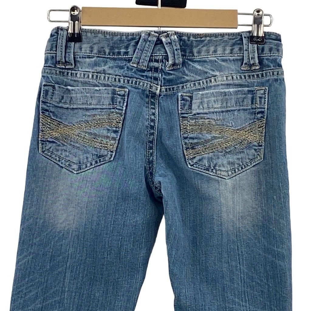 Aeropostale Aeropostale Denim Low Rise Hailey Skinny Flare Jeans SZ 1/2 Size 25" / US 0 / IT 36 - 4 Thumbnail