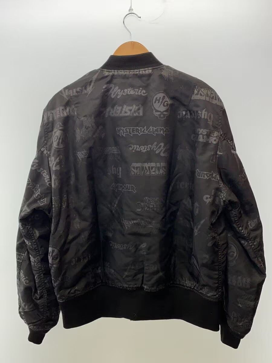 Hysteric Glamour Multi Heavy Metal Logo MA-1 Bomber Jacket Size US L / EU 52-54 / 3 - 2 Thumbnail
