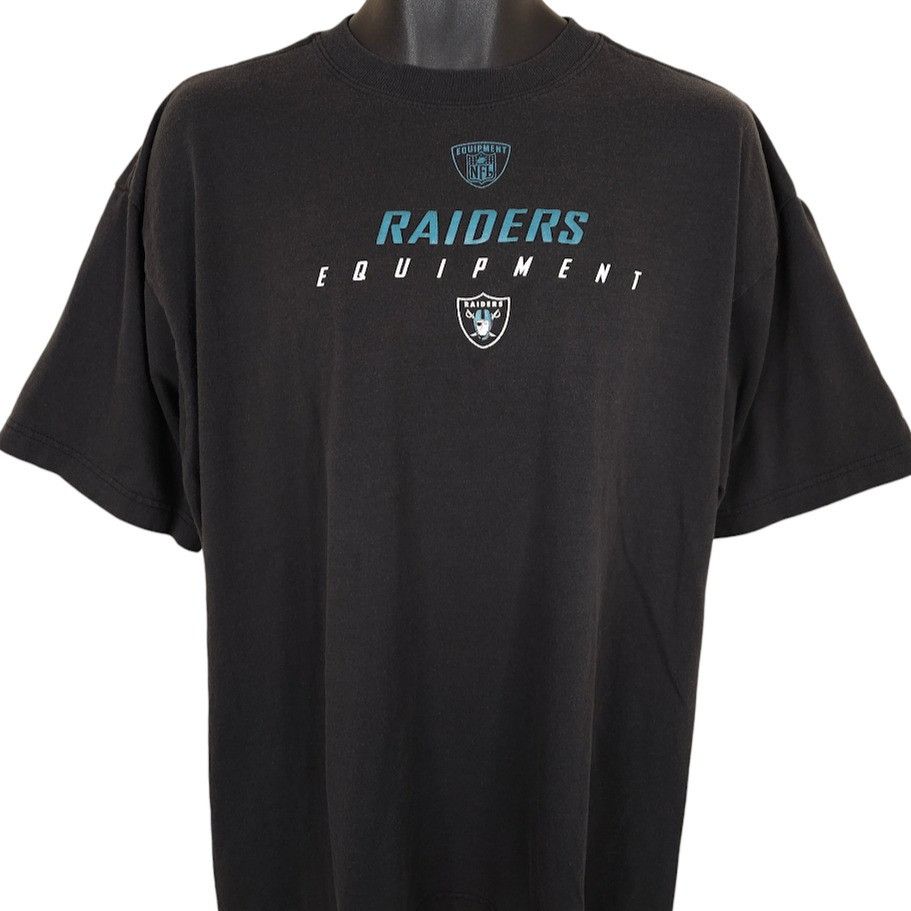 Reebok Las Vegas Raiders T Shirt Mens Size XL Black Reebok NFL Size US XL / EU 56 / 4 - 1 Thumbnail