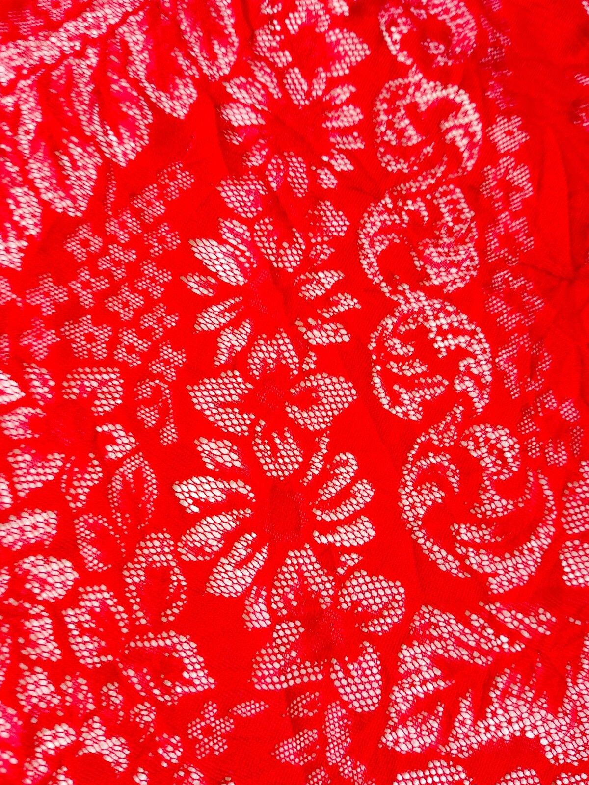 Kenzo KENZO PARIS Red Triangular Oversized Scarf Beach Wrap Shawl Size ONE SIZE - 4 Thumbnail