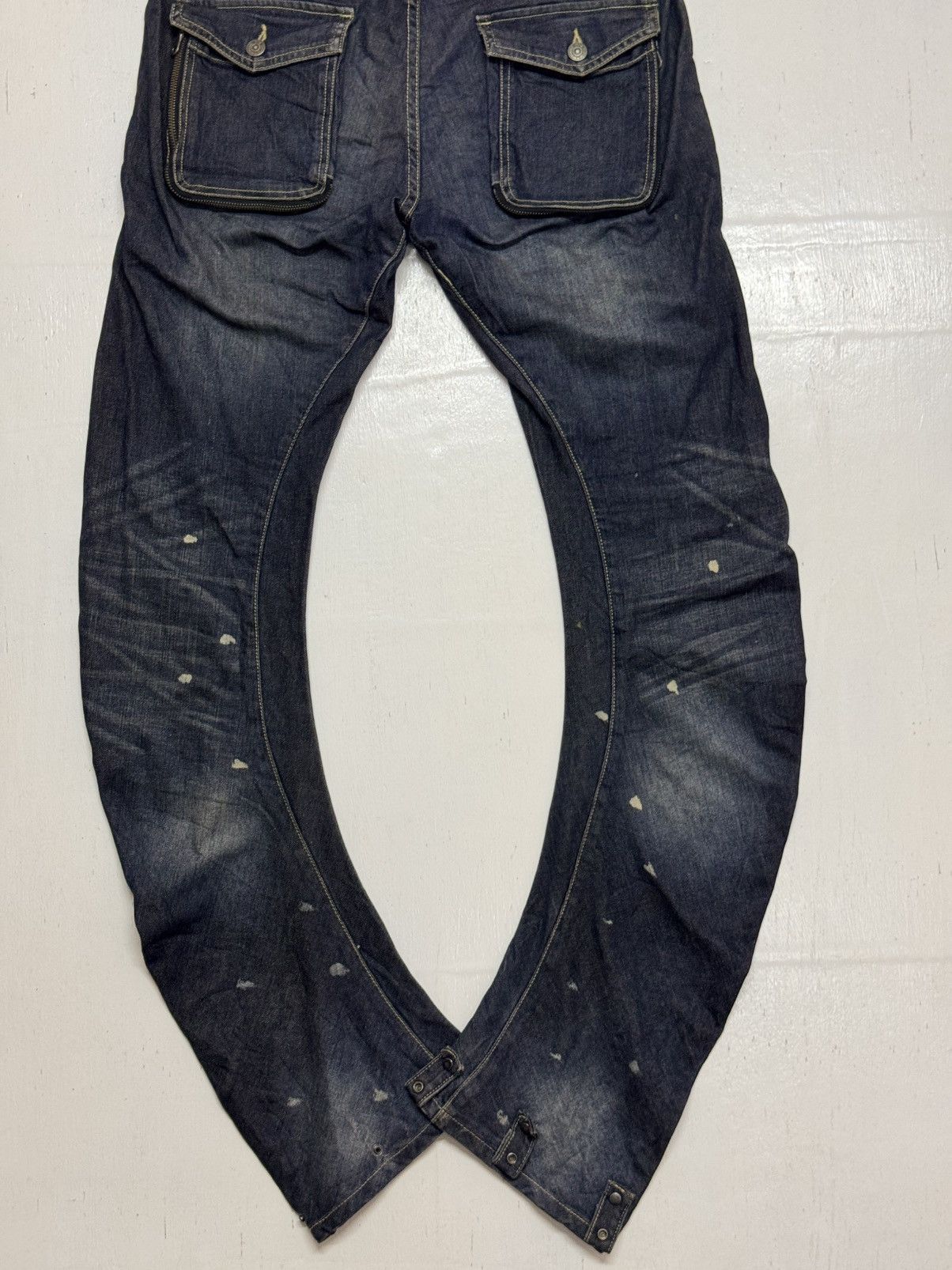 Japanese Brand × PPFM PPFM ENGINEERED BLACK DENIM JAPAN Size US 36 / EU 52 - 6 Thumbnail