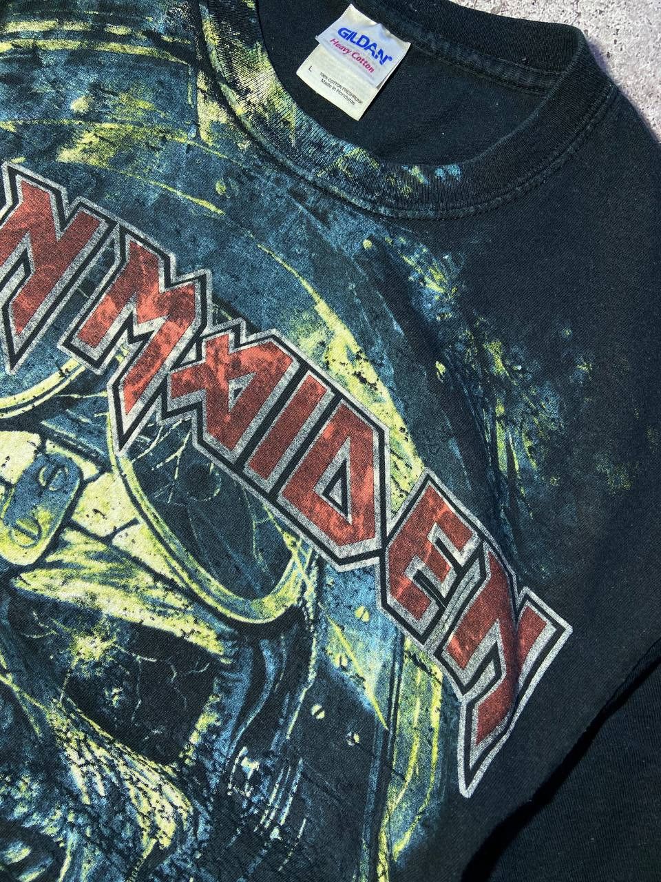 Band Tees × Iron Maiden × Vintage Iron Maiden Vintage Band T-Shirt Graphic Print Rare Tee Size US L / EU 52-54 / 3 - 6 Thumbnail