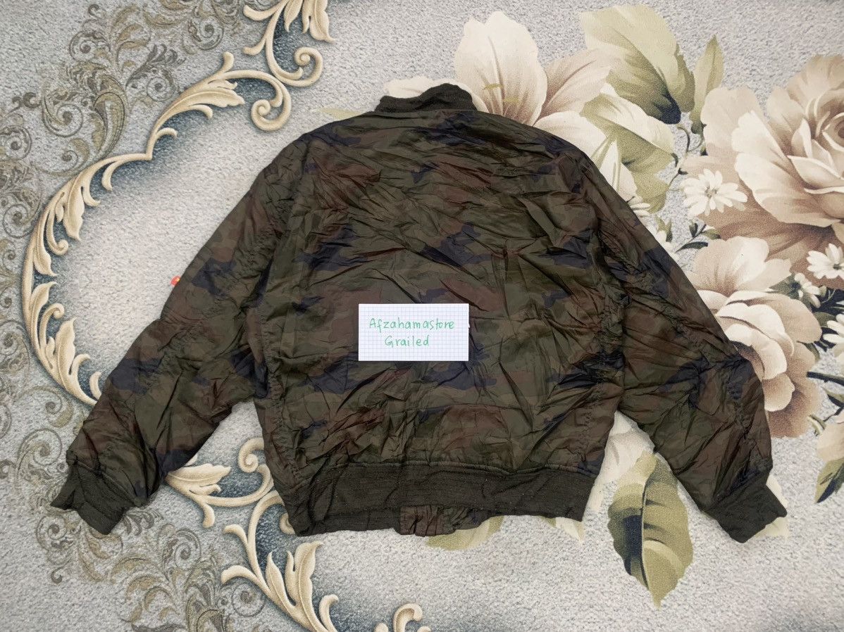 Japanese Brand Evenriver Camo Bomber Jacket Size US L / EU 52-54 / 3 - 2 Thumbnail