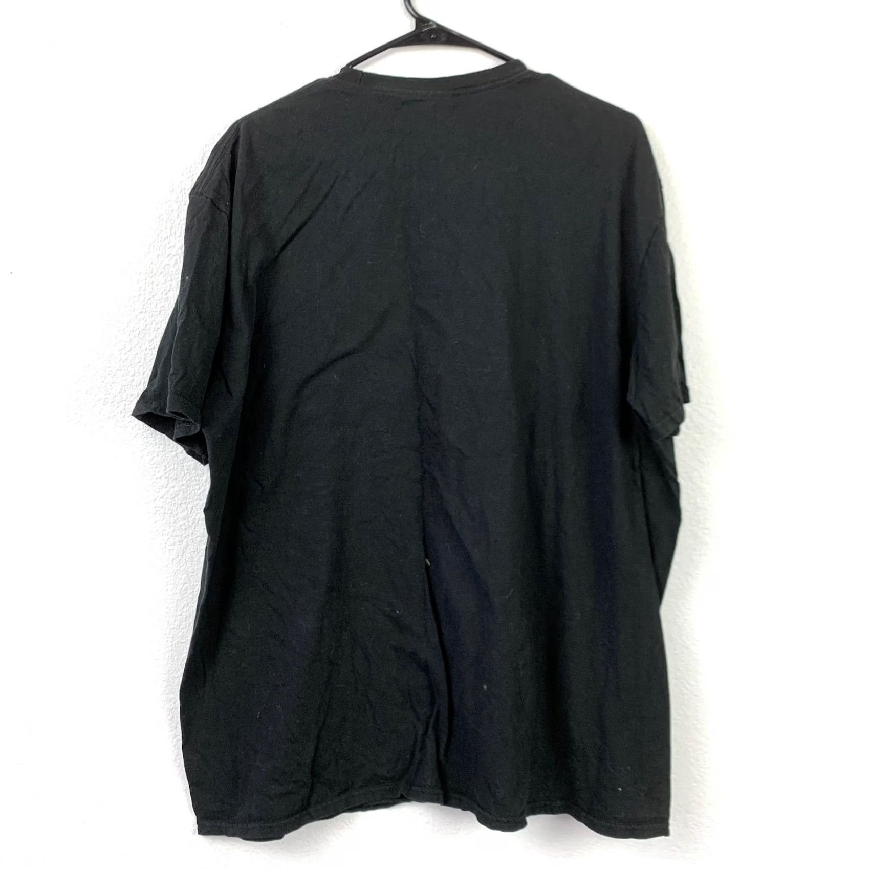 Vintage American Gun Association Black Delta Soft T-Shirt Mens 2XL Crew Neck Short Sleeve Large Black Tee Shirt Mens 2XL Size US XXL / EU 58 / 5 - 4 Thumbnail