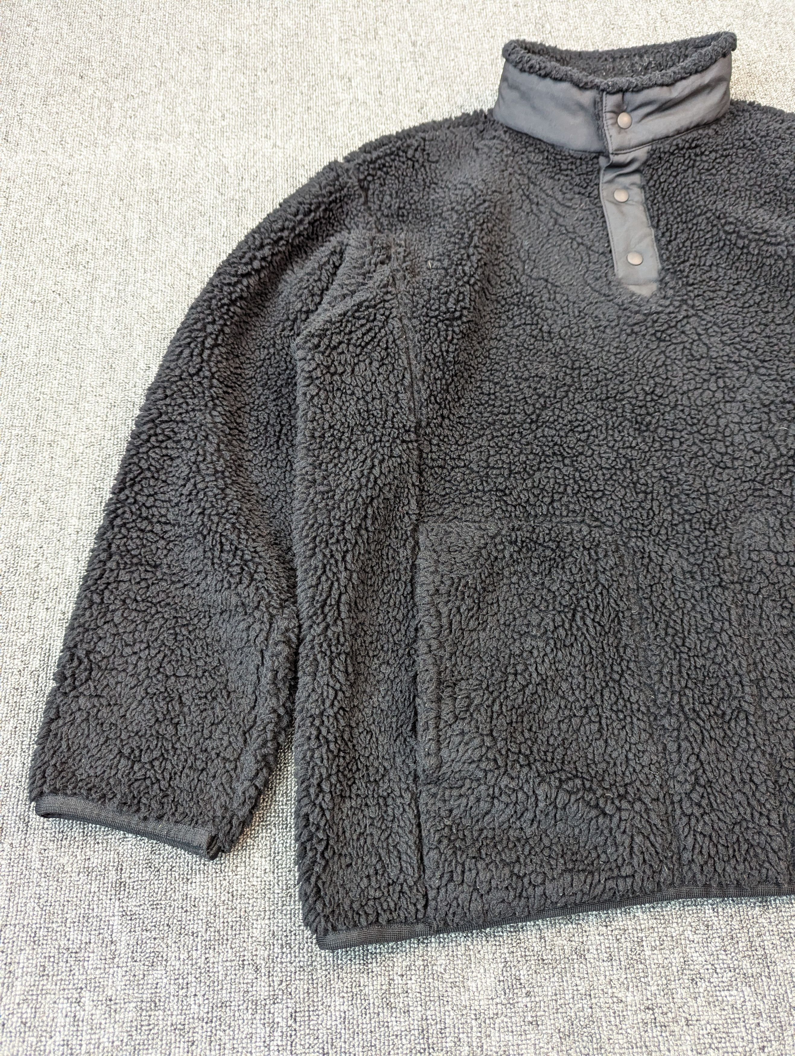 Uniqlo × White Mountaineering Uniqlo White Mountaineering Fleece Sherpa Sweater Jacket Size US M / EU 48-50 / 2 - 3 Thumbnail