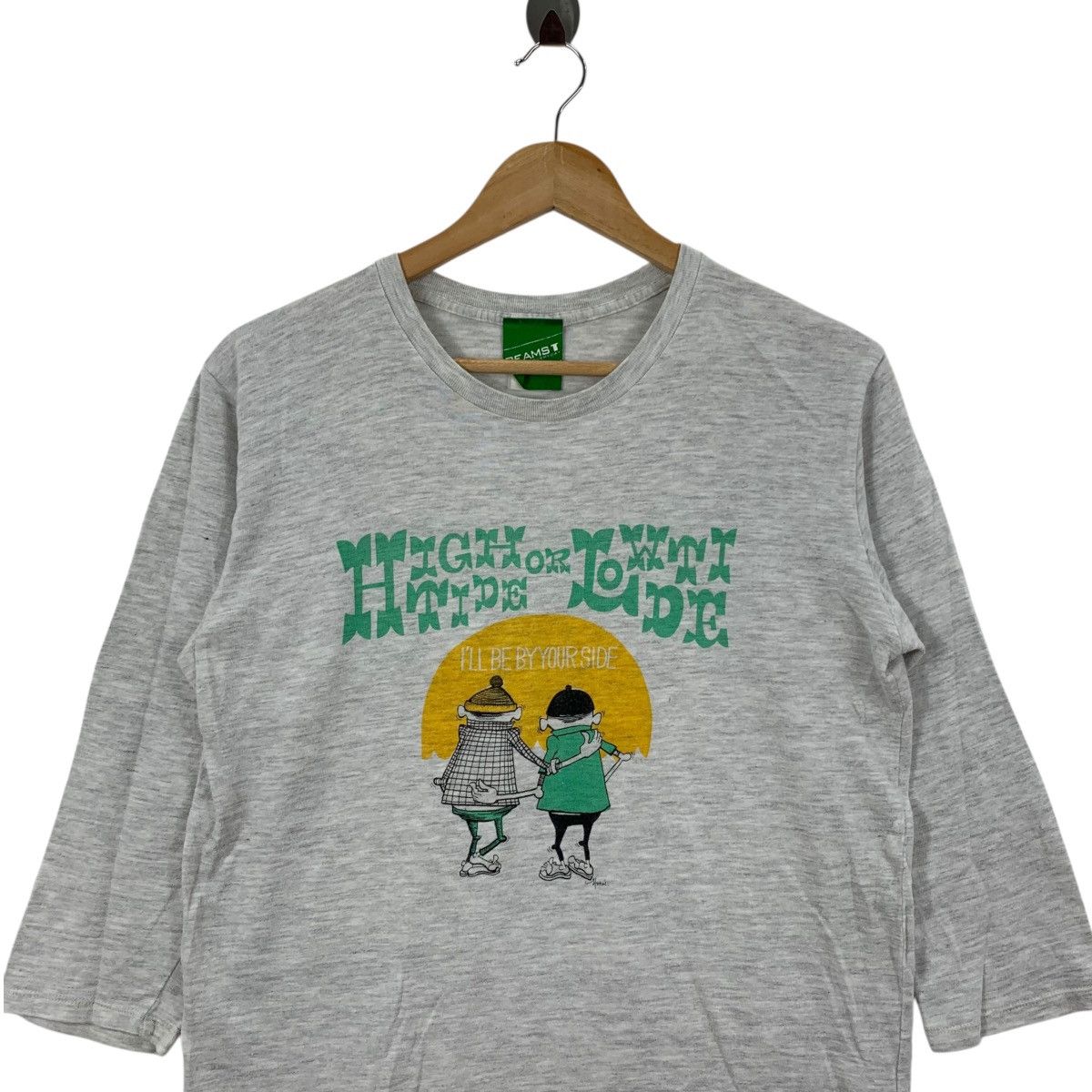 Beams Plus BEAMS High Tide Or Low Tide Japanese Brand Three Tshirt Size US M / EU 48-50 / 2 - 2 Thumbnail