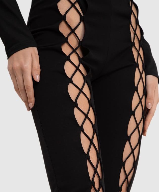 Other David Koma Womens Lace-up pants Size 27" / US 4 / IT 40 - 3 Thumbnail