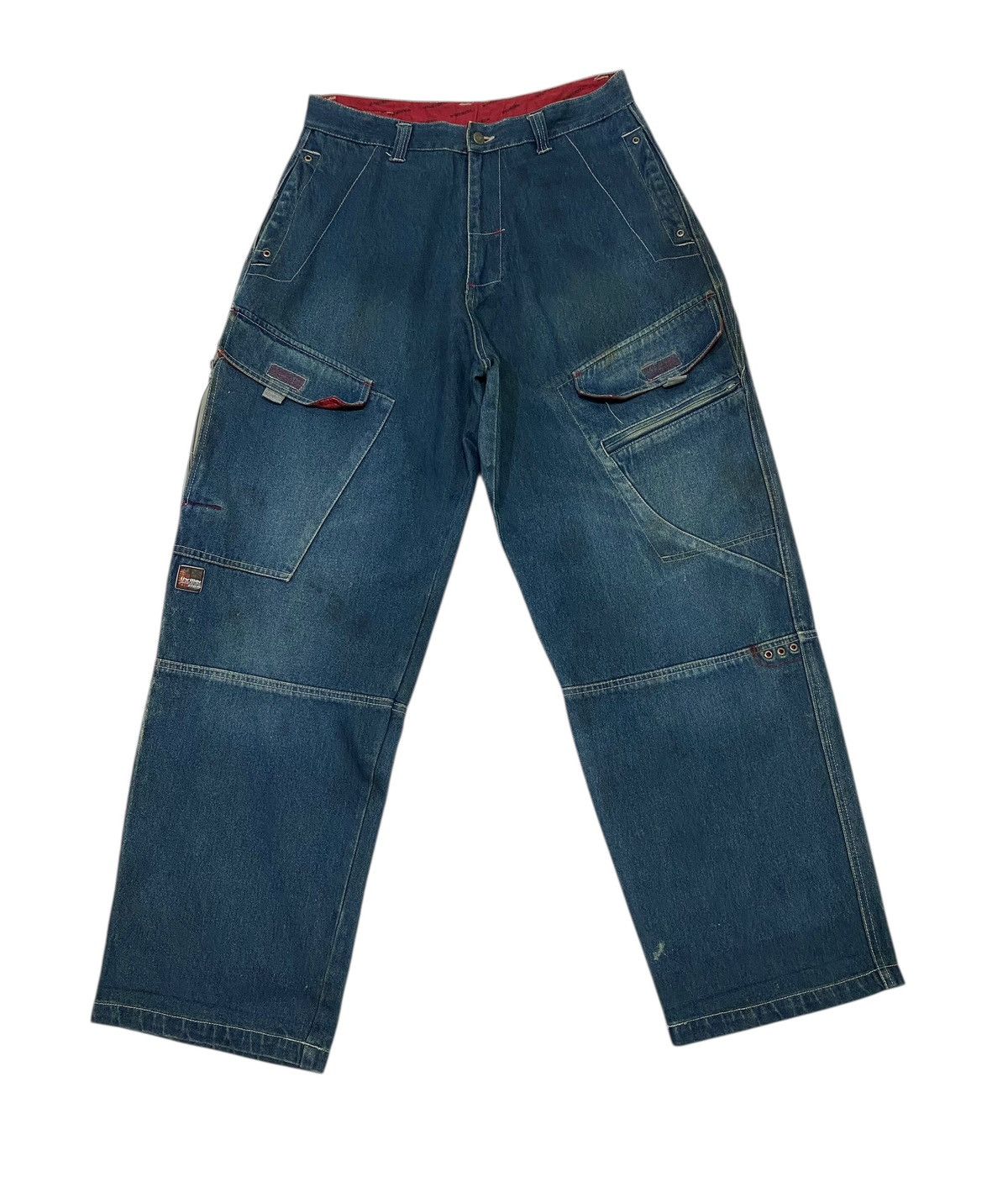 JNCO Thriller baggy jeans / hip hop rap Size US 33 - 1 Thumbnail