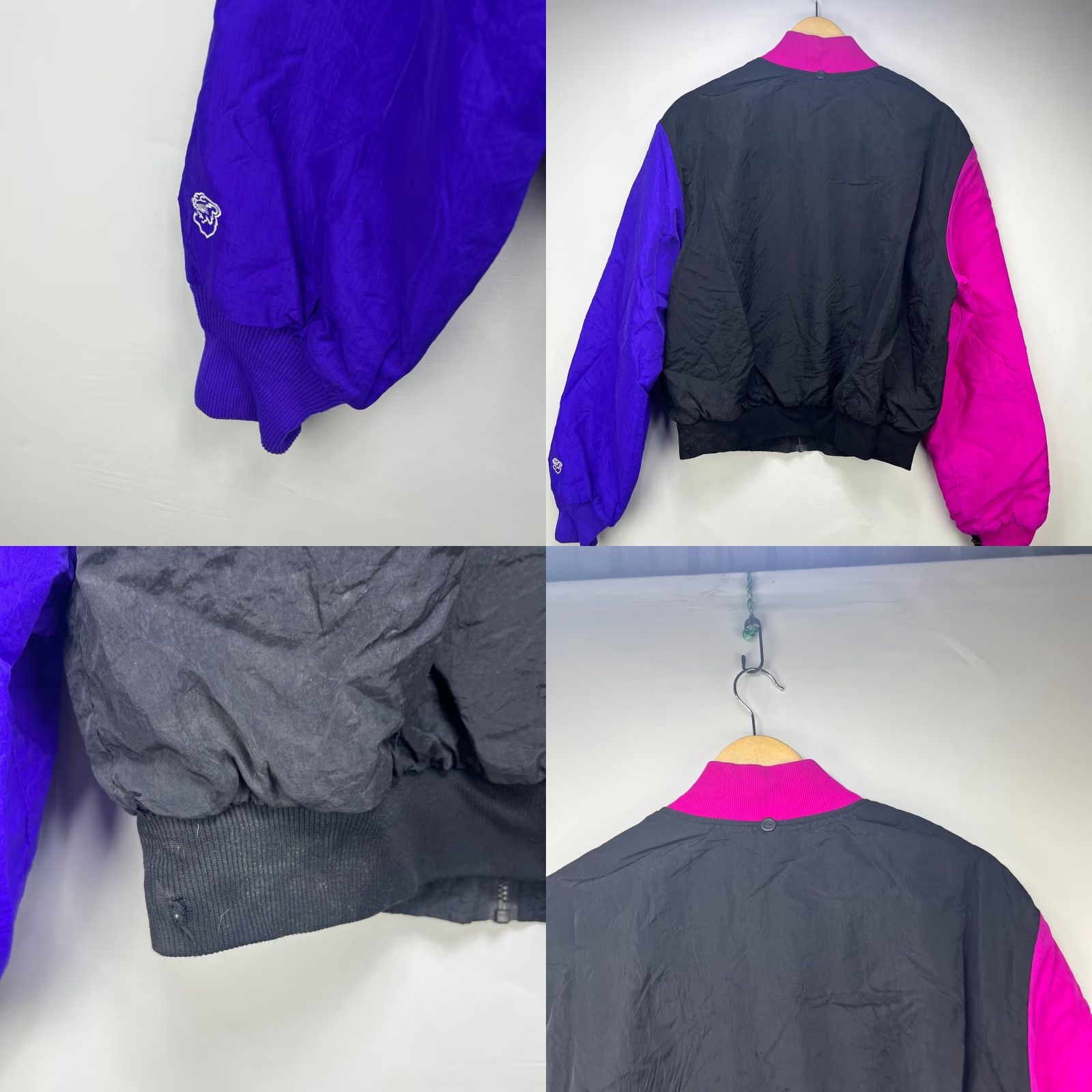 Vintage VINTAGE Arctic Cat Windbreaker Jacket Women’s M Black Windbreaker 90s Arcticwear Womens" Size M / US 6-8 / IT 42-44 - 9 Thumbnail