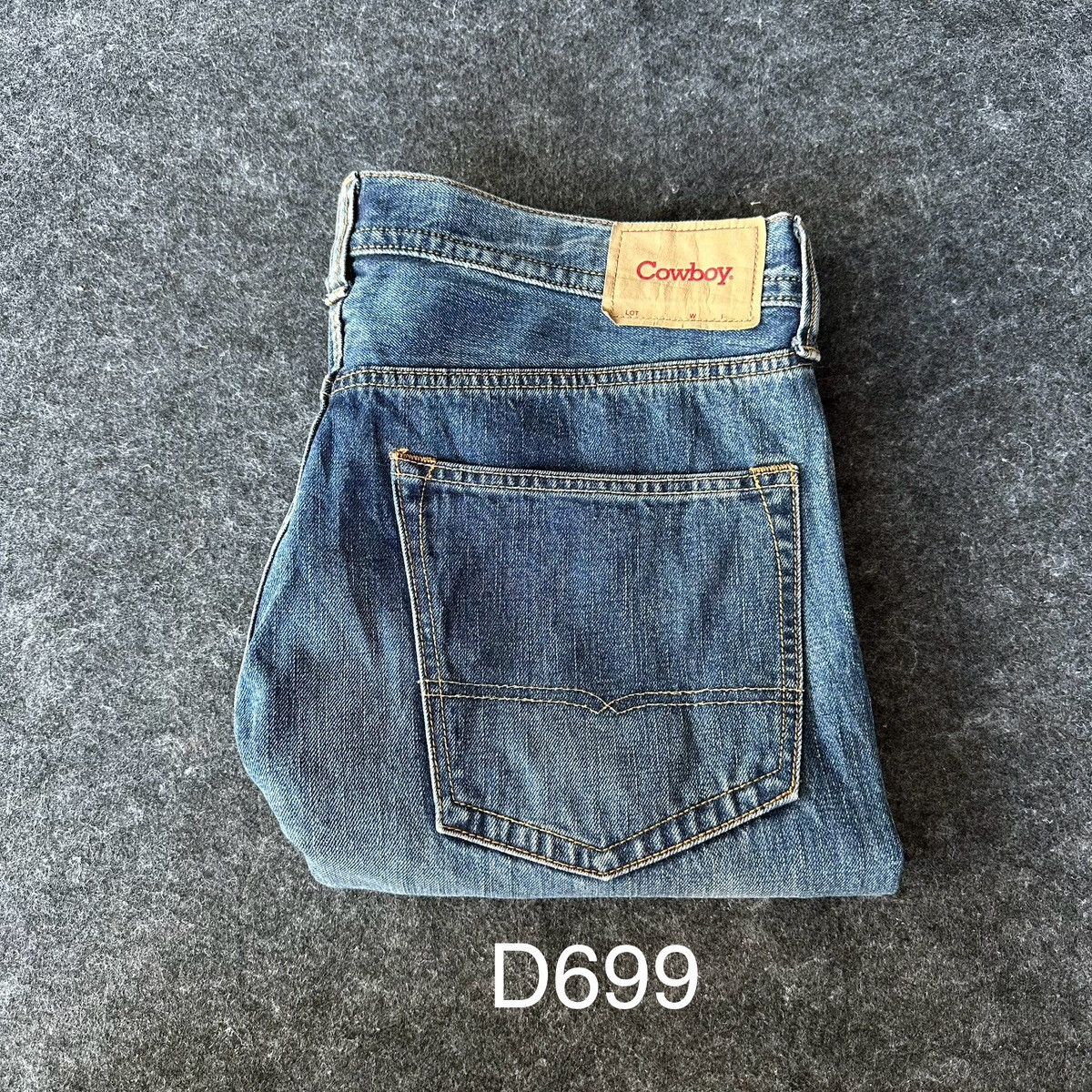 American Apparel 90s Rare Cowboy Regular Blue Washed Denim Size 36 D699 Size US 36 / EU 52 - 15 Thumbnail