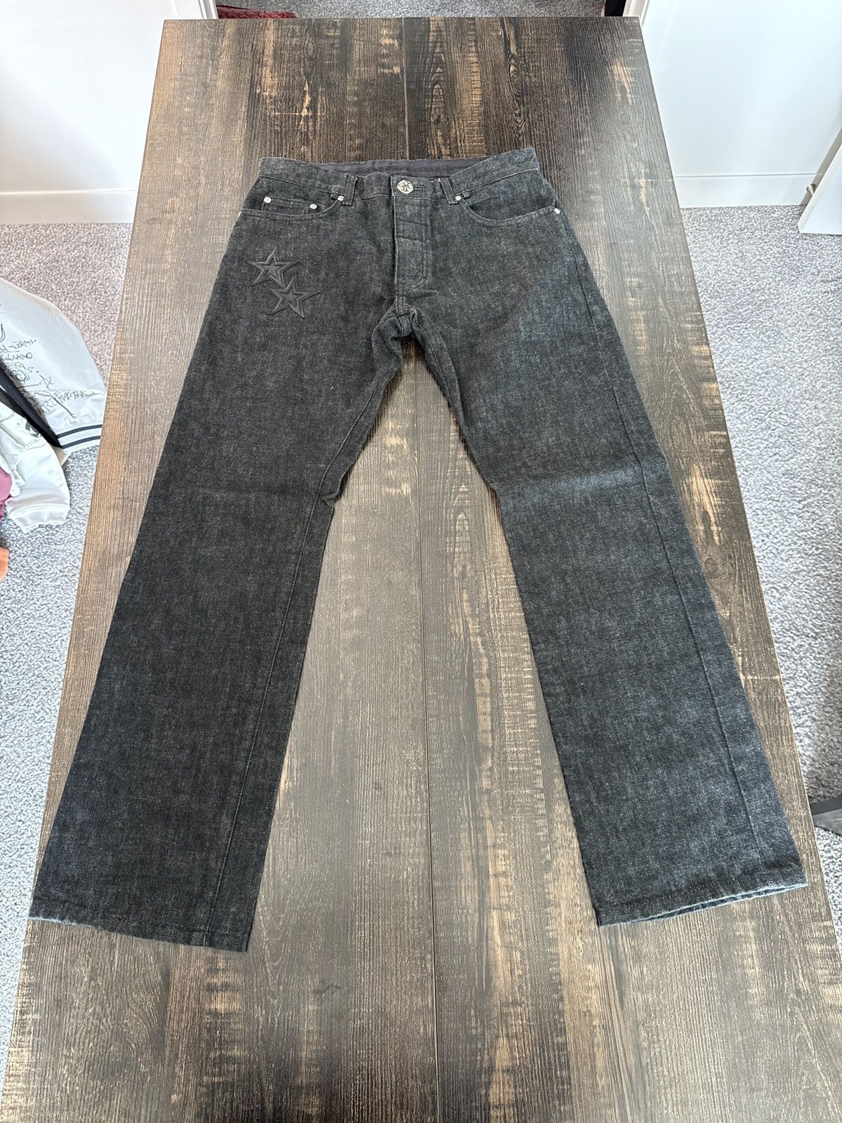 Chrome Hearts Chrome Hearts Star Patch Jeans Size US 32 / EU 48 - 1 Thumbnail