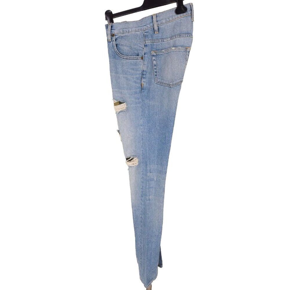 En Noir En Noir Cobain Denim Camo Underlays Jeans Size 30 Mens Light Size US 30 / EU 46 - 2 Thumbnail