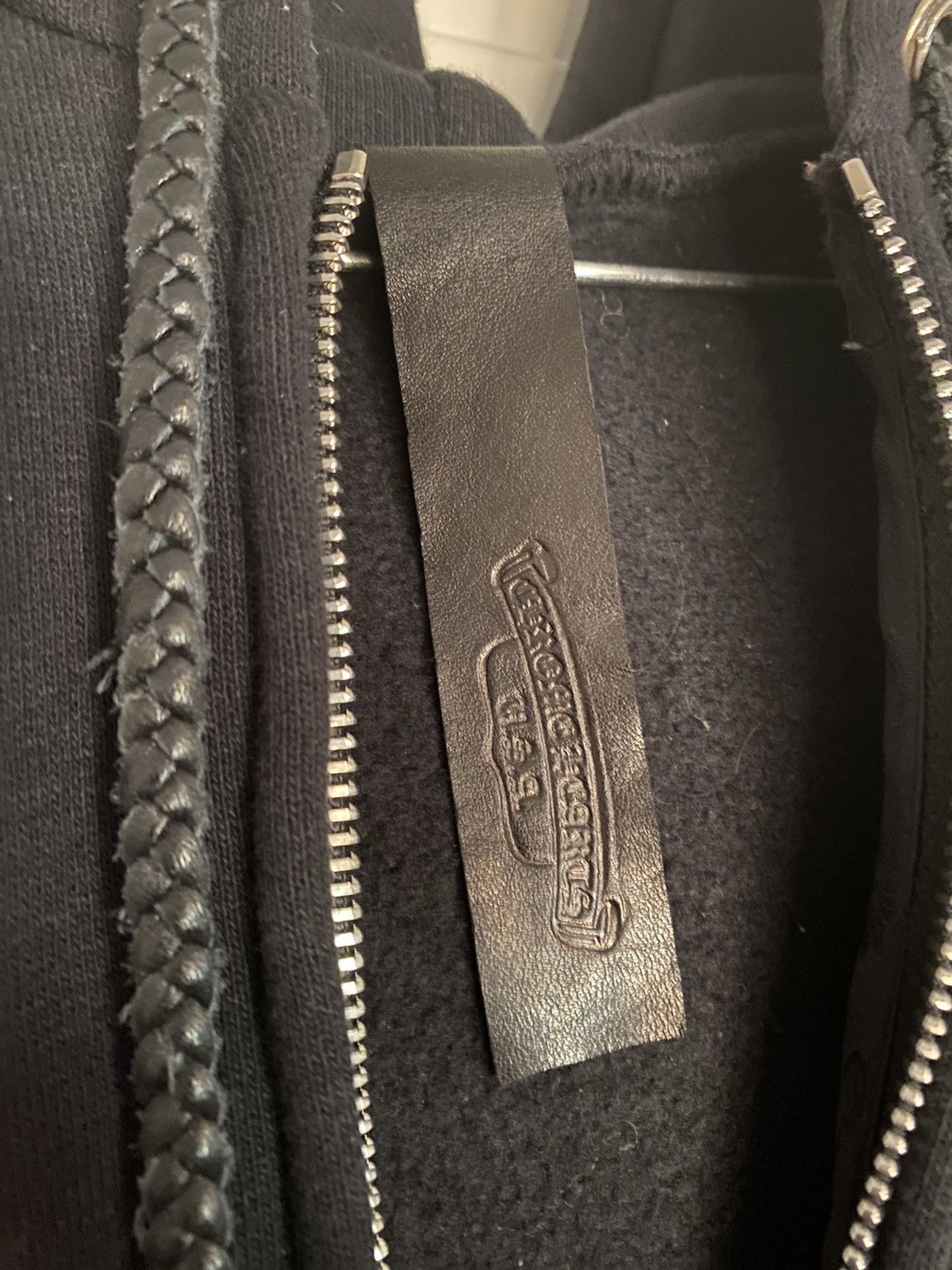 Chrome Hearts Chrome Hearts 1 of 1 Custom Order Grommet Zip Up Hoodie Size US S / EU 44-46 / 1 - 16 Thumbnail