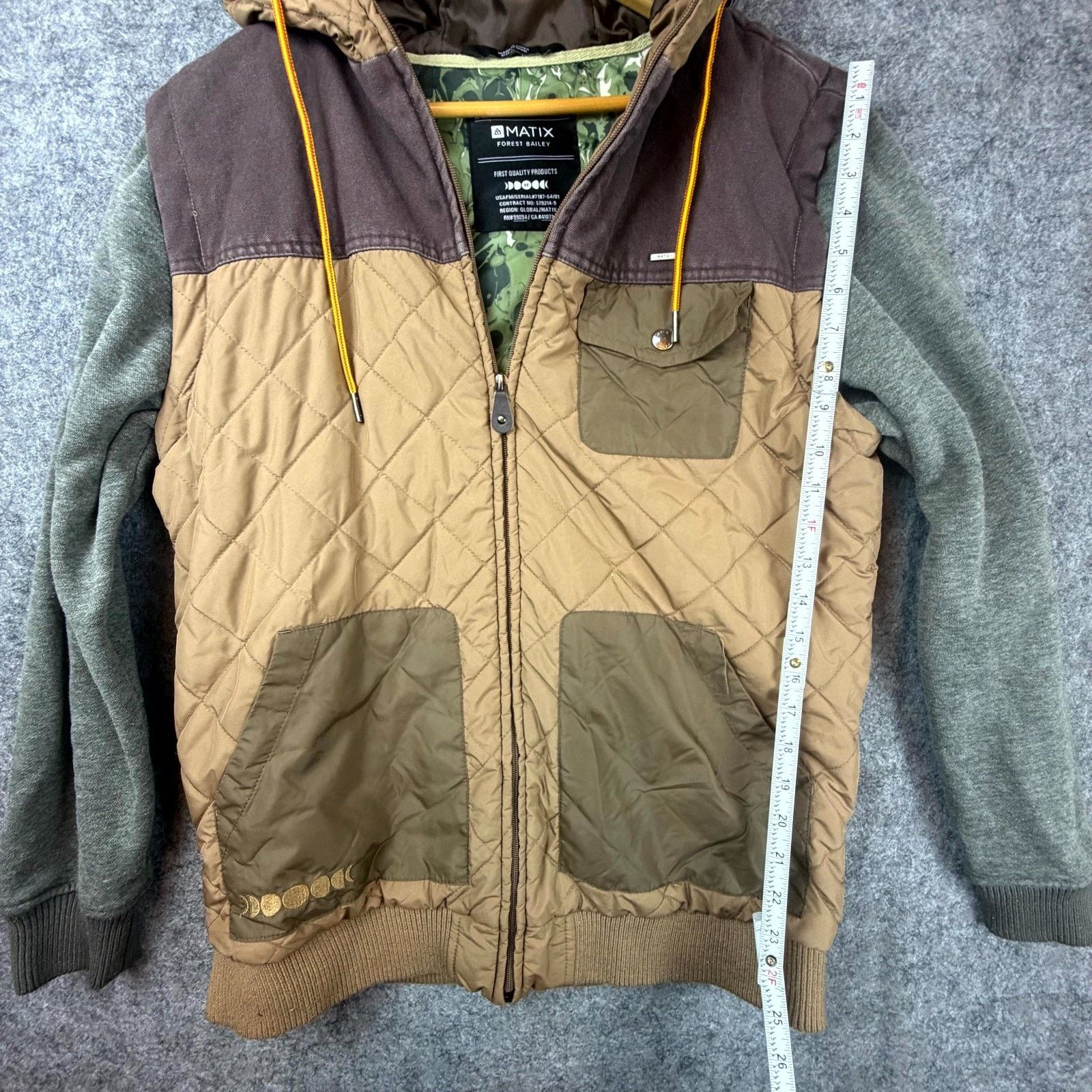 Matix Forest Bailey Matix The Masons Quilted Jacket Medium Caramel Size US M / EU 48-50 / 2 - 6 Thumbnail