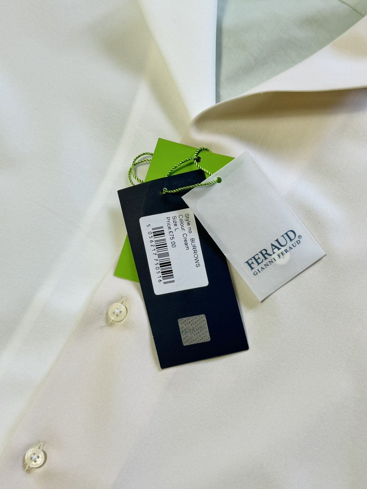 Gianni Feraud Gianni Feraud Camp Collar 3 Tone Short Sleeve Shirt Size US L / EU 52-54 / 3 - 11 Thumbnail