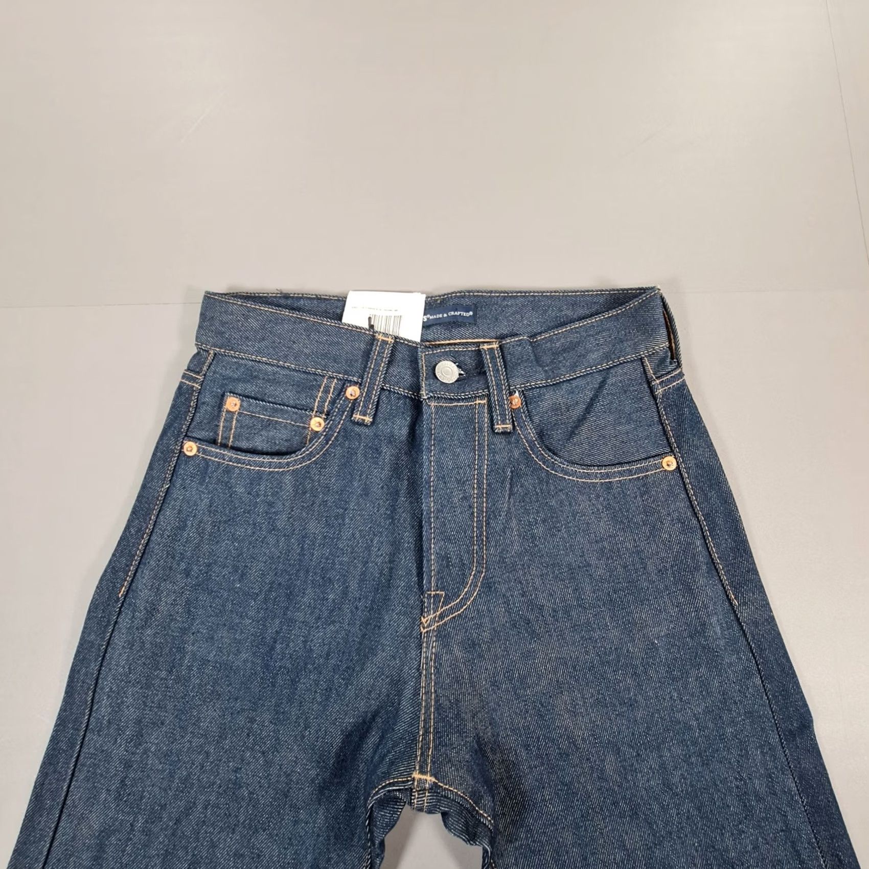 Levi's Levi's 501 Jeans Mens Blue W26 L32 Selvedge Regular Straight Leg 90s Classic USA Denim Jeans Size US 26 / EU 42 - 4 Thumbnail