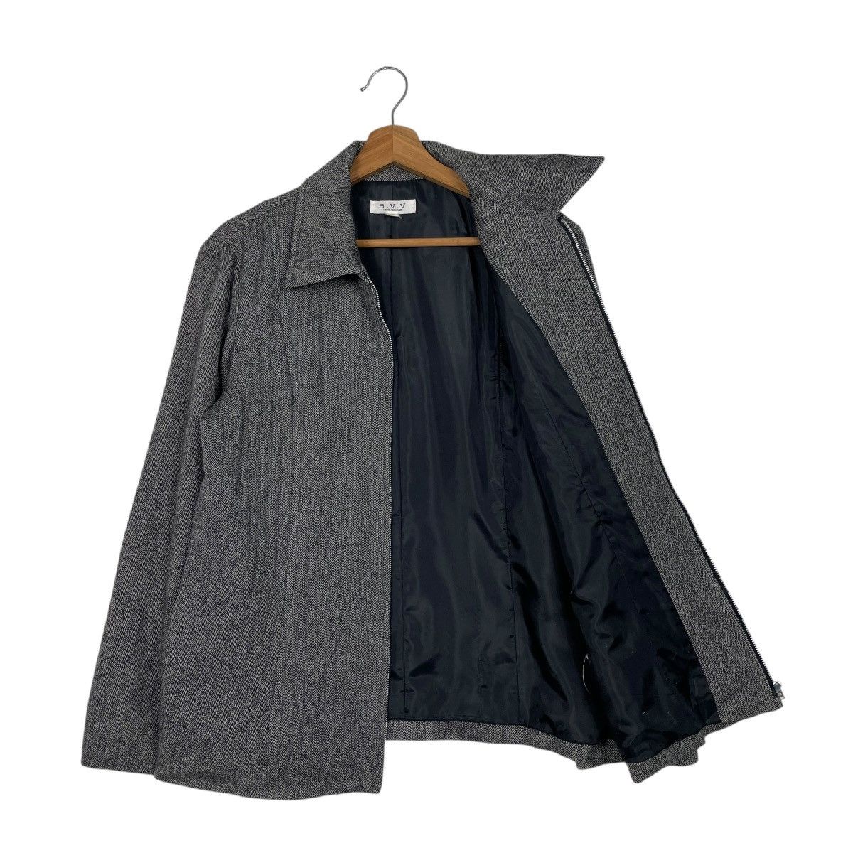 Michel Klein Michel Klein Wool Zipper Jacket Size M / US 6-8 / IT 42-44 - 9 Thumbnail