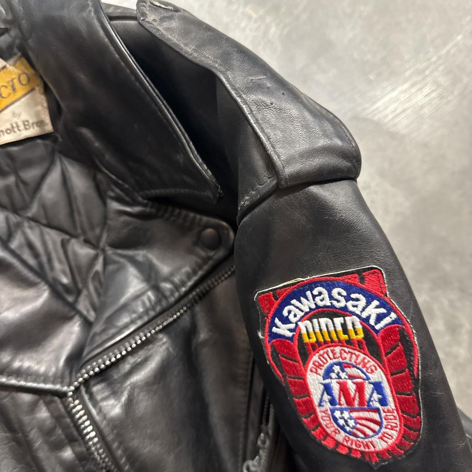 Japanese Brand × Schott × Vintage Perfecto Schott Bros 613 One Sta Vintage 60s Leather Jacket Size US M / EU 48-50 / 2 - 6 Thumbnail