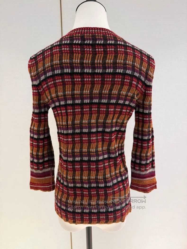 Chanel Chanel Hamburg series striped knitted sweater Size XS / US 0-2 / IT 36-38 - 2 Thumbnail