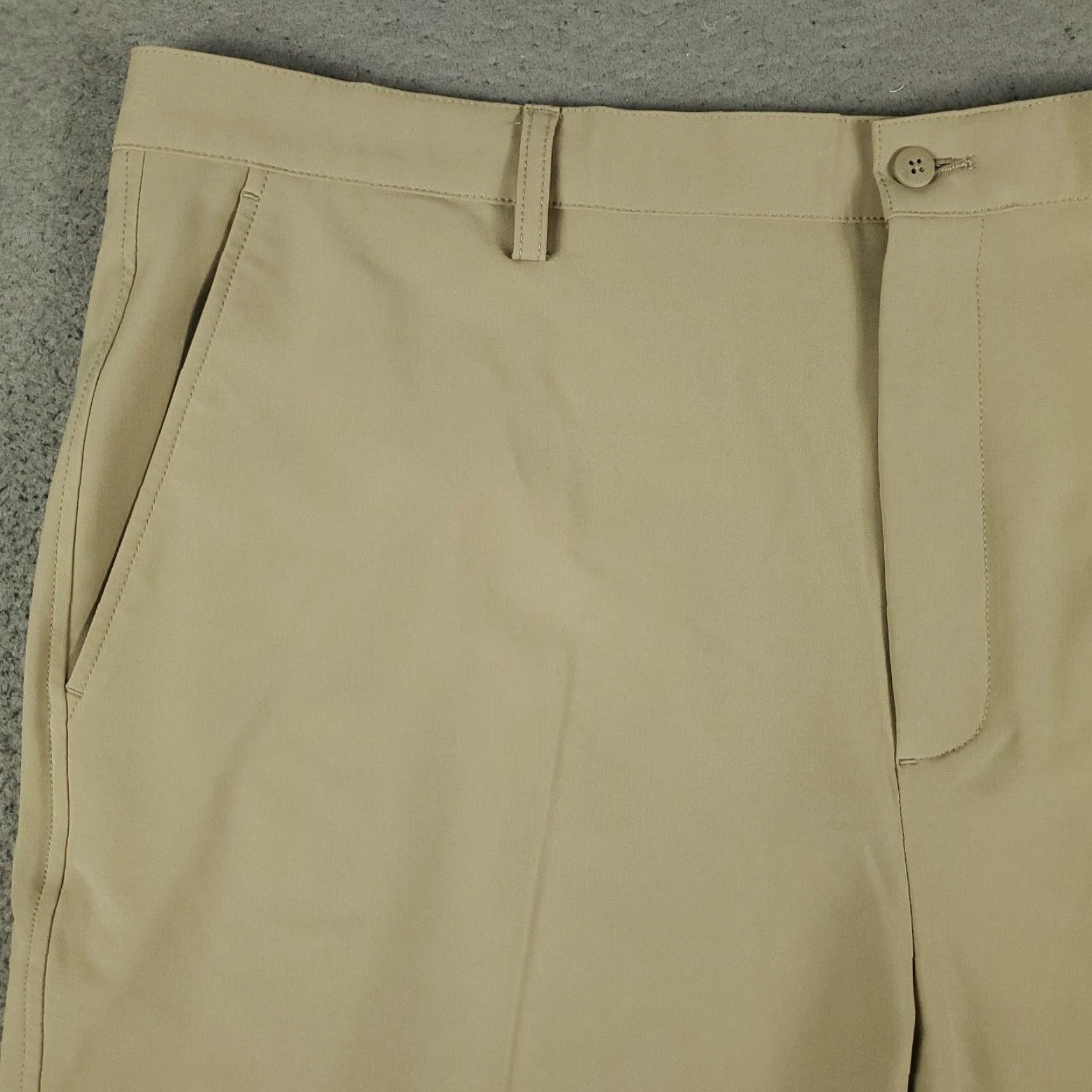 Footjoy FootJoy FJ Shorts Mens Size 42 Beige Stretch Chino Flat Front Casual Golf Size US 42 / EU 58 - 2 Thumbnail