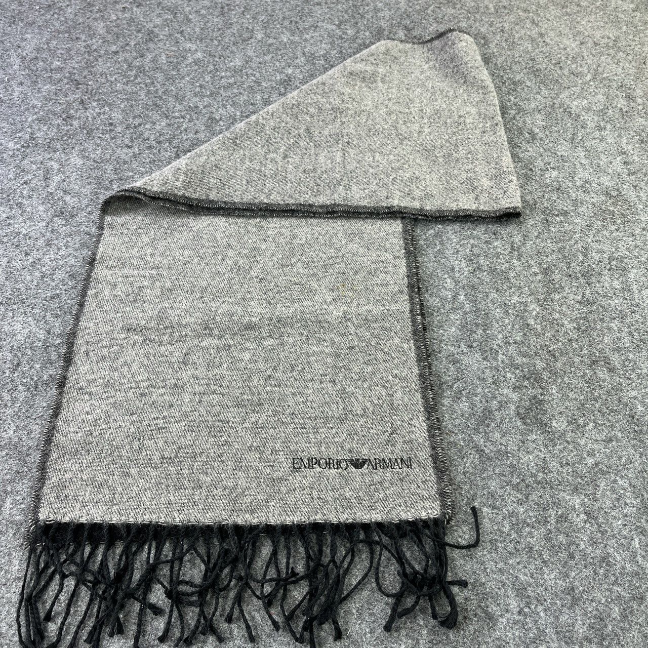 Emporio Armani Emporio Armani Wool Scarf / Muffler / Neckwear T405 Size ONE SIZE - 3 Thumbnail
